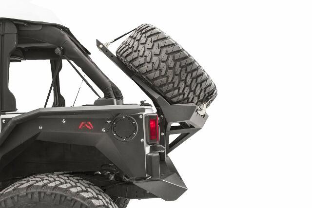 Fab Fours JK2070-1 Spare Tire Carrier Fits 07-18 Wrangler (JK)