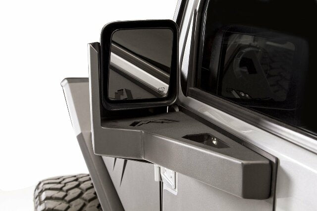 Fab Fours JK3001-1 Door Skin Mirror Guard Fits 07-18 Wrangler (JK)