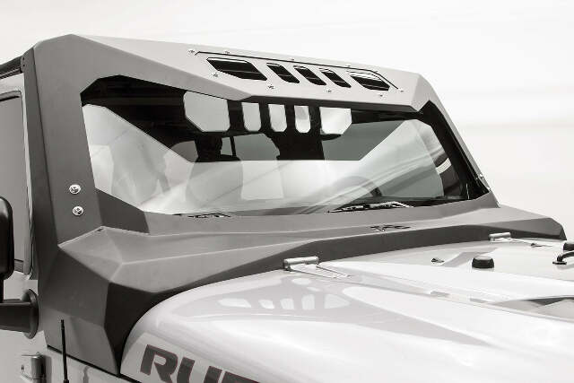 Fab Fours JK3020-1 ViCowl Fits 07-18 Wrangler (JK)