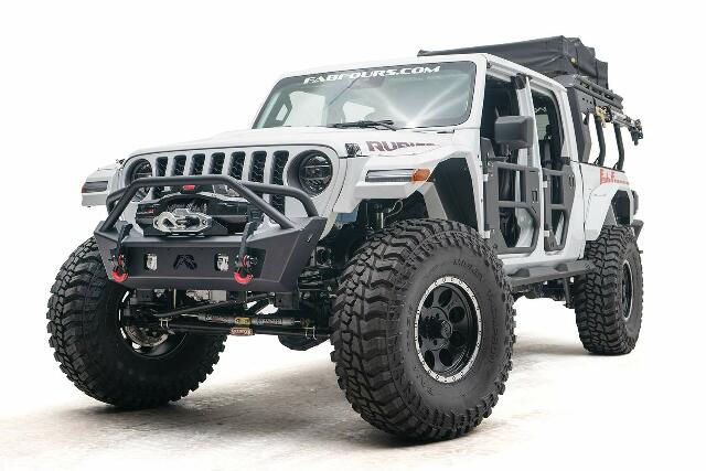 Fab Fours Inc. JL18-B4752-B Front Bumper Fits Jeep Wrangler