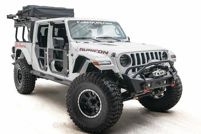 Fab Fours Inc. JL18-B4752-B Front Bumper Fits Jeep Wrangler