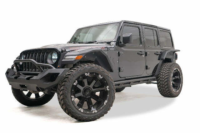 Fab Fours JL18-G1750-1 Rock Slider Fits 18-20 Wrangler (JL)