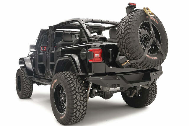 Fab Fours JL2070-1 Spare Tire Carrier Fits 18-20 Wrangler (JL)