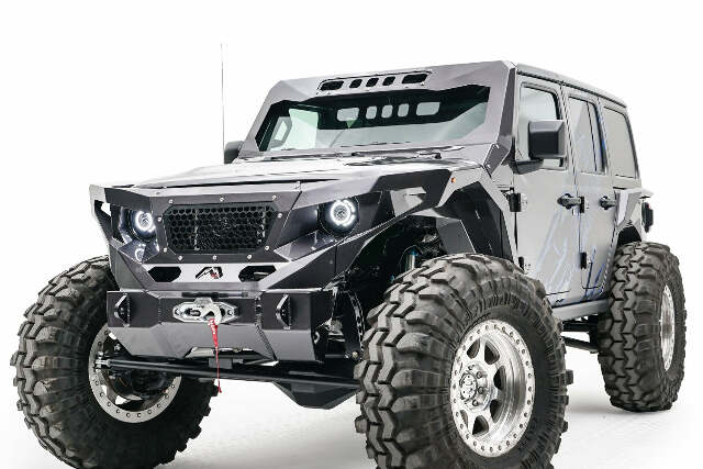 Fab Fours JL3020-1 ViCowl Fits 18-20 Wrangler (JL)