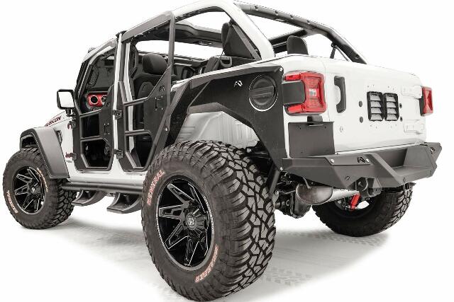 Fab Fours 18-C Wrangler Jl License Plate Bracket