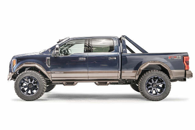 Fab Fours TF4110-1 Open Fender Flare Fits F-250 Super Duty F-350 Super Duty