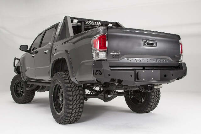 Fab Fours TT16-W3651-1 Premium Rear Bumper Fits 16-20 Tacoma