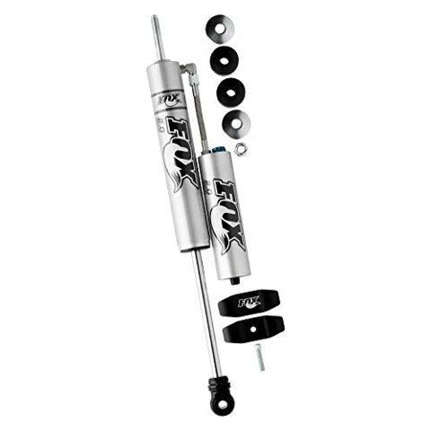 FOX Factory FOX FactoryFox Shock, 2.0 Performance Series, Monotube, Aluminum, Clear Anodized, Rear, 0 in to 1.5 in Lift