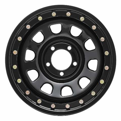 Pro Comp Wheels 252-5173 Rock Crawler Series 252 Black D-Window Wheel