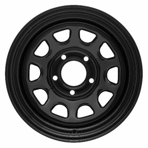 Pro Comp Wheels 51-5165F Rock Crawler Series 51 Black Wheel