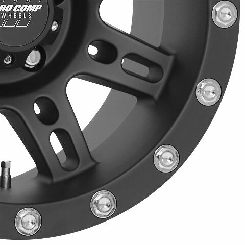 Pro Comp Alloys PXA31 16X8 5X5.0 F-BLK 0MM - PXA7031-6873