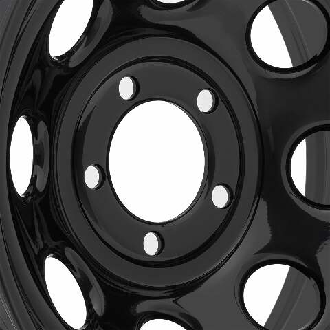 Pro Comp Wheels 97-5165F Rock Crawler Series 97 Black Monster Mod Wheel