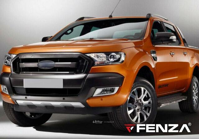 Roof Bars Factory Style Fits 2012-2021 Ford Ranger (Export Model)