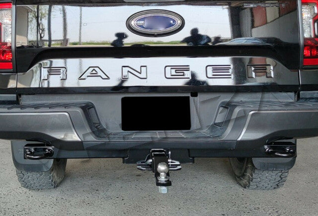 Fenza Class III Towing Hitch Receiver with 2" Ball Mount – Compatible with Ford Ranger T9 Export 2023–2024 | 6,500 lbs Capacity