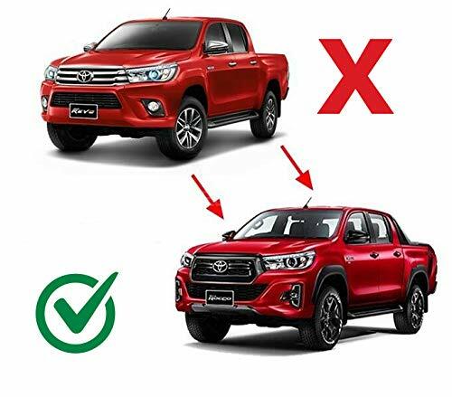 Metal Front Bumper Guard + Led Lights Compatible With Toyota Hilux 21+