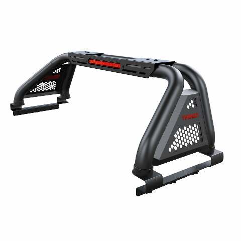 Fenza Off-Road Black Bed Roll Bars with Tonneau Cover Support – Compatible with Hilux, D-Max, NP300, Ranger, and BT-50 | Heavy-Duty Steel Construction