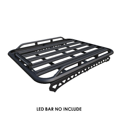 Roof Basket 51x49" w/ Back Bone Mount Compatible With SUV Pickup Truck Van