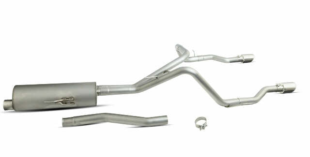 Gibson Performance 617410 Cat-Back Dual Split Exhaust System Fits Gladiator