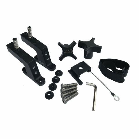 Hi-Lift Jack HM-900 Hood Mount Compatible with Jeep Wrangler ( - Present) and Gladiator , Black 2013