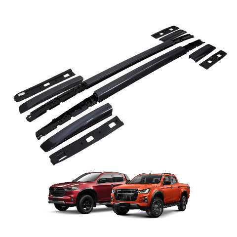 Roof Rails Bars Factory Style Compatible With Isuzu D-Max, Mazda BT-50 21+