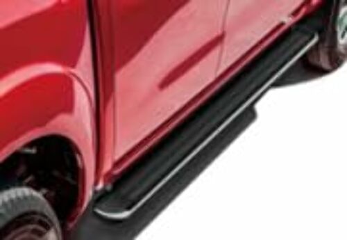 Fenza Black And Chrome Universal Running Boards 82 Inches Compatible With D-Max