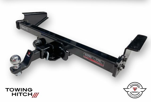 Fenza Class III Towing Hitch Receiver with 2" Ball Mount Compatible with Isuzu D-Max 2015-2024 | 6,500 lbs Capacity