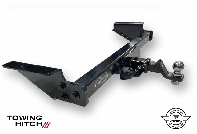 Fenza Class III Towing Hitch Receiver with 2" Ball Mount Compatible with Isuzu D-Max 2015-2024 | 6,500 lbs Capacity