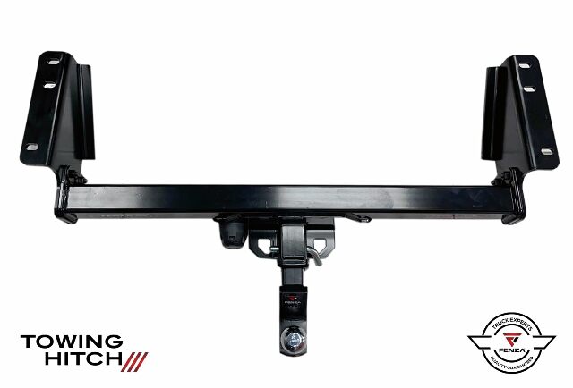 Fenza Class III Towing Hitch Receiver with 2" Ball Mount Compatible with Isuzu D-Max 2015-2024 | 6,500 lbs Capacity