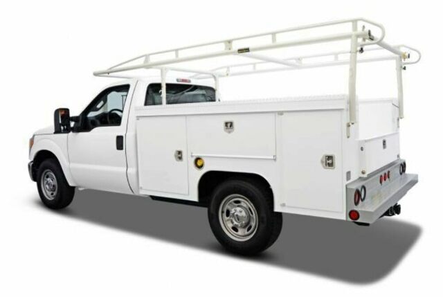 Kargo Master Pro Ii Series Steel Ladder Rack Side Rail White