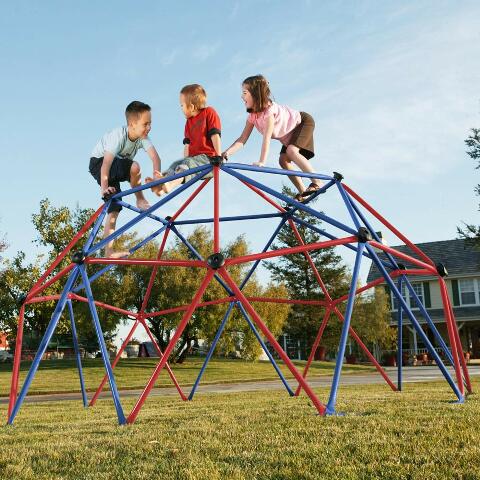 Lifetime Geometric Dome Climber Play Center (Primary Colors), 60-Inch