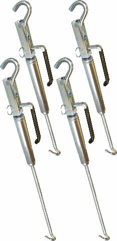 HappiJac Qwik-Load Turnbuckles Compatible with Truck Camper Tie Down