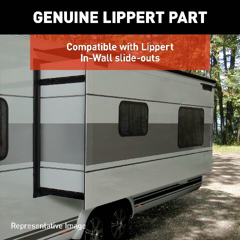 Lippert Replacement 35' Male-to-Female 6-Pin Controller-to-Motor Harness Compatible with In-Wall RV Slide-Out Systems, Exact-Match Connectors, Compatible with 5th Wheel RVs, Travel Trailers, Motorhomes - 238992