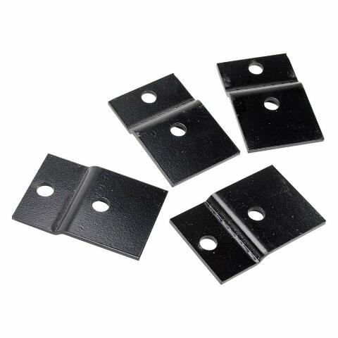 Lippert JT's Strong Arm Replacement Electric RV Stabilizer Jack Pad Adapter Kit, 4 Footpads, Bolt-on or Weld-on Attachment - 314597