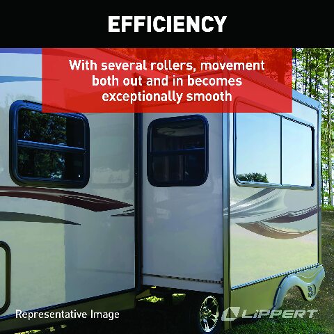 Lippert 320500 J38 Roller for In-Wall Slide-Out