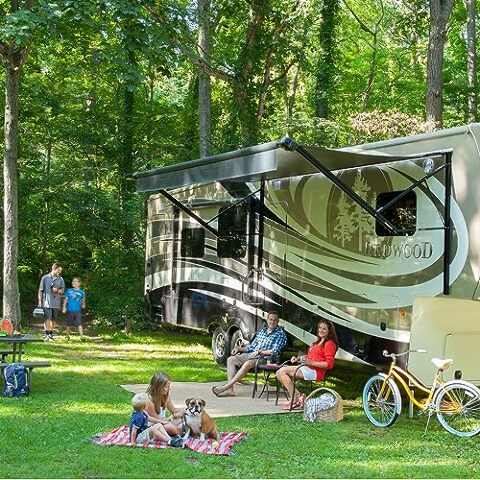 Lippert Replacement 76" Snap Trim Screw Cover Compatible with Radius Screen Door on 5th Wheel RVs, Travel Trailers and Motorhomes - 326192