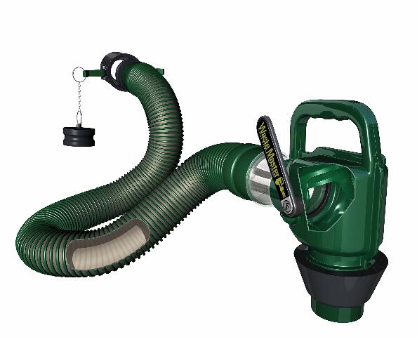 Lippert 359724 Waste Master 20’ Extended RV Sewer Hose Management System , Green