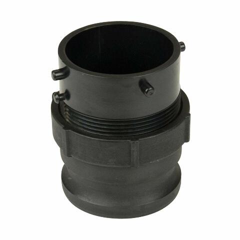 Lippert Components 360785 Waste Master RV Sewer Hose Male Bayonet Fitting Converter , Black