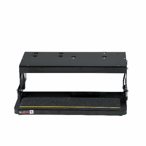 Kwikee 26 Series Electric Step Assembly, Standard Drive Operation, Power Switch Kit Compatible with RV, Travel Trailers, Hidden Light, 8.5" Step Rise, Anti-Slip Surface, 12V DC Motor, Steel Construction - 3711361