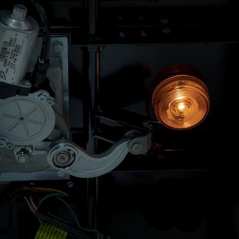 Kwikee 40 Series Electric Step Assembly, Logic Control Unit, Power Switch Kit for RV, Travel Trailers, Hidden Light, 8.5" Step Rise, Anti-Slip Surface, 12V DC Motor, Steel Construction - 3726892