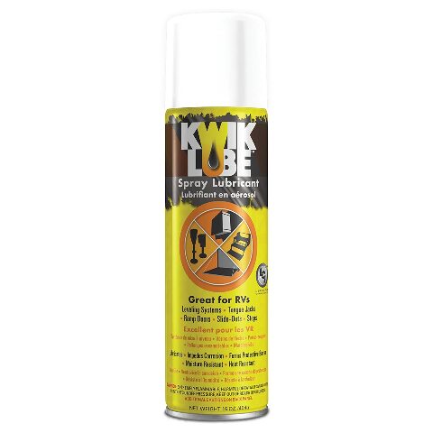 Kwikee KwikLube Spray Lubricant Case Compatible with 5th Wheel RV, Travel Trailer and Motorhome Applications