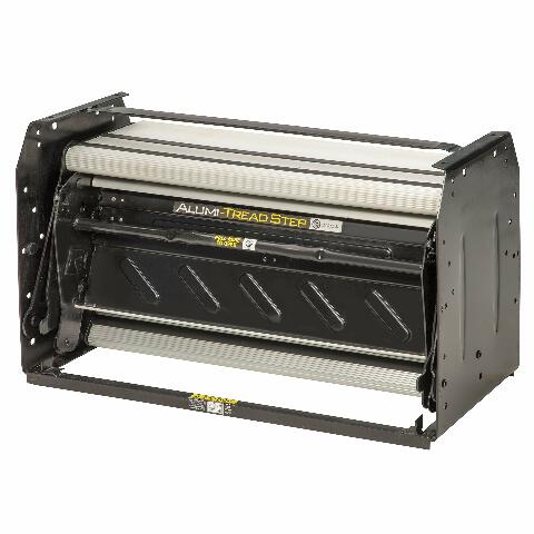 Lippert Components 432696 Alumi-Tread Triple Manual Step , Black