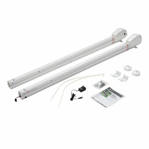 Solera 434730 Awning Roller Cradle Support Compatible with 5th Wheel RVs, Travel Trailers and Motorhomes White, 69"