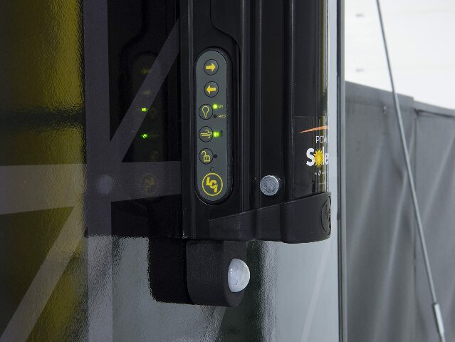 Solera Smart Arm Infrared Security Sensor Kit Compatible with 12V Awning Assembly on 5th Wheel RVs, Travel Trailers and Motorhomes, Automatically Turns Lights On, Motion, Heat-Activated - 715124,Black