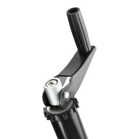 Lippert Quick Drop Tongue Jack Compatible with A-Frame Travel, Cargo, and Utility Trailers or 5th Wheel RVs, Black