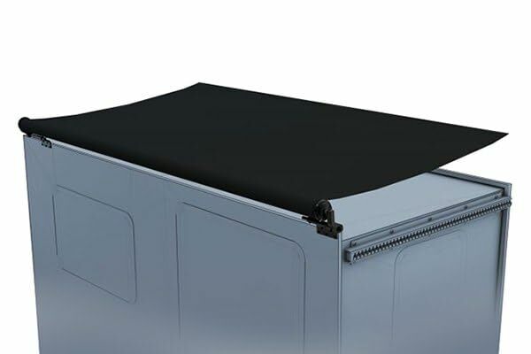 Solera 5000 Series Slide Topper Awning, Black - 6' (5'7" Fabric)