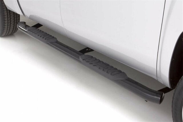RealTruck Lund 23476453 Black beds Steel 4" Oval Curved Nerf Bars Compatible with Silverado 1500 Double Cab 2019