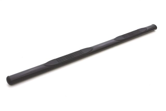 RealTruck Lund 23678176 Black Steel 4" Oval Straight Nerf Bars Compatible with Nissan Frontier Crew Cab 2005-2018