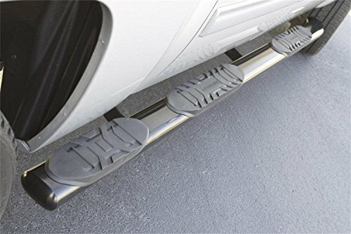 Lund 5" Oval WTW Polished Stainless Steel Nerf Bars Compatible with Ram 1500 w/Crew Cab (24497044) 2019