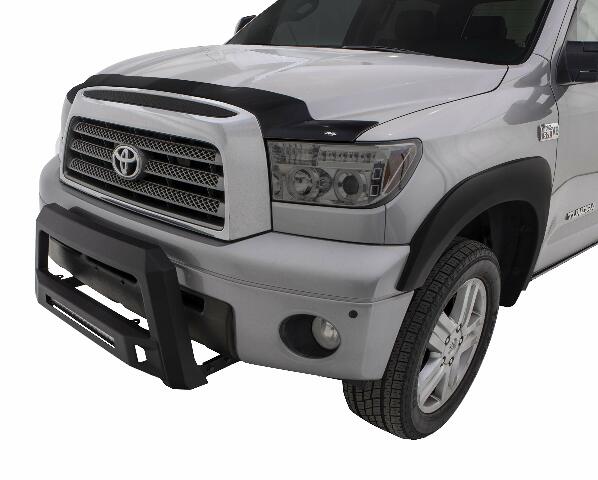 Lund 86521209 Revolution Bull Bar with Integrated LED Light Bar, Black Steel Compatible with Toyota Tundra; Sequoia 2008-2019