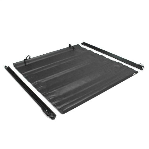 Lund Genesis Roll Up Soft Roll Up Truck Bed Tonneau Cover | 96093 | Compatible with - , 2019 Legacy/Limited Chevy/GMC Silverado/Sierra 6' 7" Bed (78.8") 2018